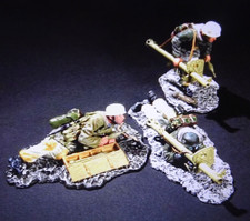Thomas Gunn miniatures 54M German Panzerschrect team Winter 3figs 2014 mib oop