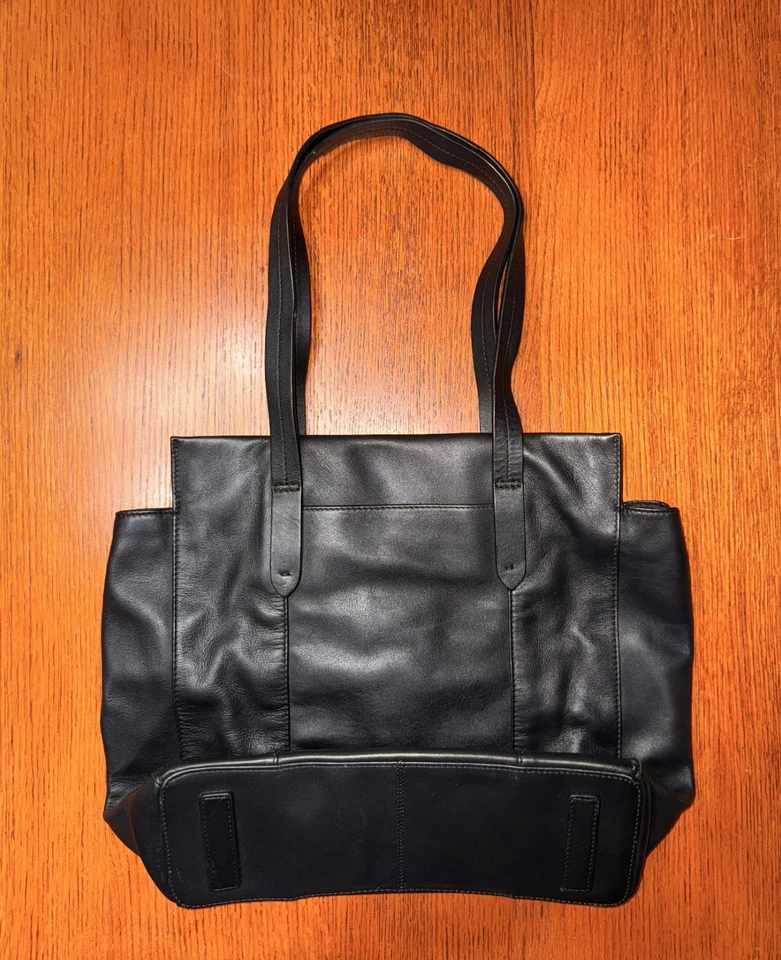 Bolso de hombro Radley London Abbotsford de cuero negro talla mediana  Foto 4 de 4