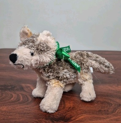 Wishpets Red Wolf Plush Brown Tan Dog Stuffed Animal Toy 12'' 2024 Akron Zoo