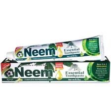 Neem Essential Toothpaste New 5 in 1 100% Fluoride Free 6.5 Ounce (Pack of 1)  1.23 per gallon