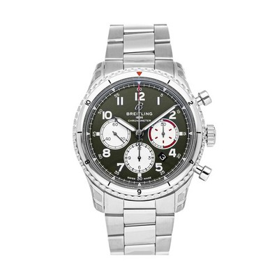 Breitling Aviator 8 B01 Chrono Curtiss Warhawk Steel Auto 43mm AB01192A1L1A1