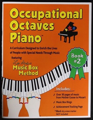Occupational Octaves Piano Book Special Needs Learning Music & Rings Book 2