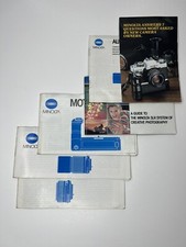Vintage Minolta Camera  Lens Guide Book / Manual Lot