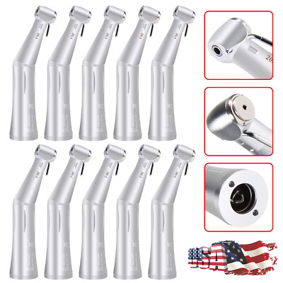 1-10*Dental 20:1 Implant Contra Angle Push Button Handpiece Fit E-Type motor NY