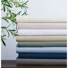 Luxurious 6 PCs Sheet Set 1000 TC Egyptian Cotton US Sizes Solid Colors