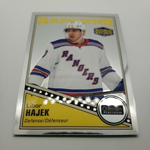 2019-20 UD OPC O-Pee-Chee Libor Hajek Marquee Rookie Retro Platinum Foil - #R-85 - Picture 3 of 8