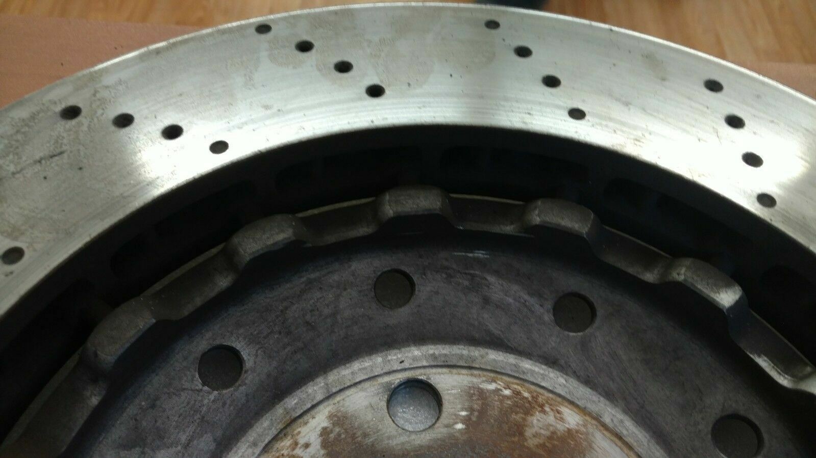 LAMBORGHINI GALLARDO LP-560 FRONT BRAKE DISK ROTOR OEM 420615301B
