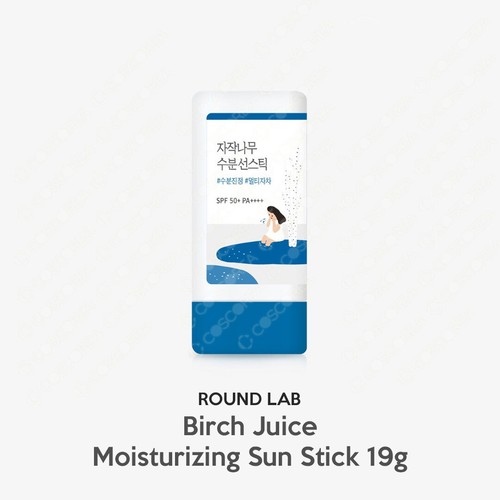 Round Lab Birch Juice Moisturizing Sun Stick 19g New Provide Moisture