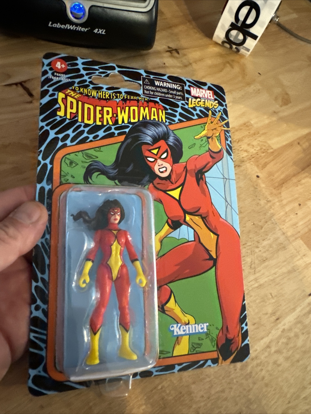 Spider Woman Toy Super Hero Marvel Comic Kenner Hasbro DC Gi
