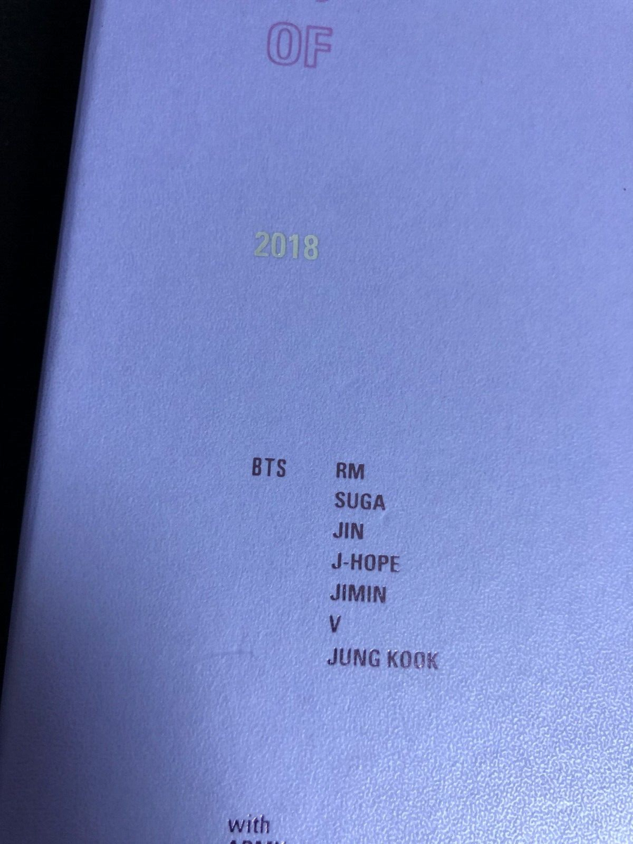 BTS Memories of 2018 Blu-ray bluray JIN Photocard Official