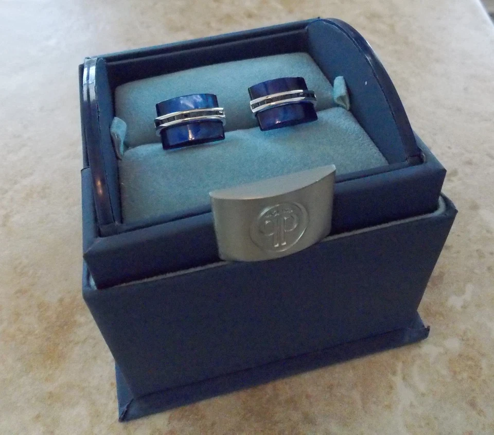 Gemelos Dolan Bullock 14kT ORO ZAFIRO ahorra $$$$$ grande envío gratuito HACER OFERTA  Foto 2 de 3