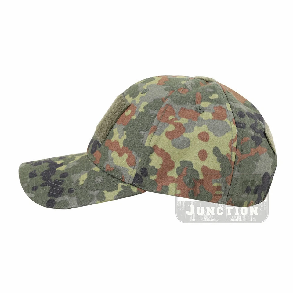 Flecktarn Tactical Army Hat Adjustable Baseball Cap Visor Hat - Image 4 of 4