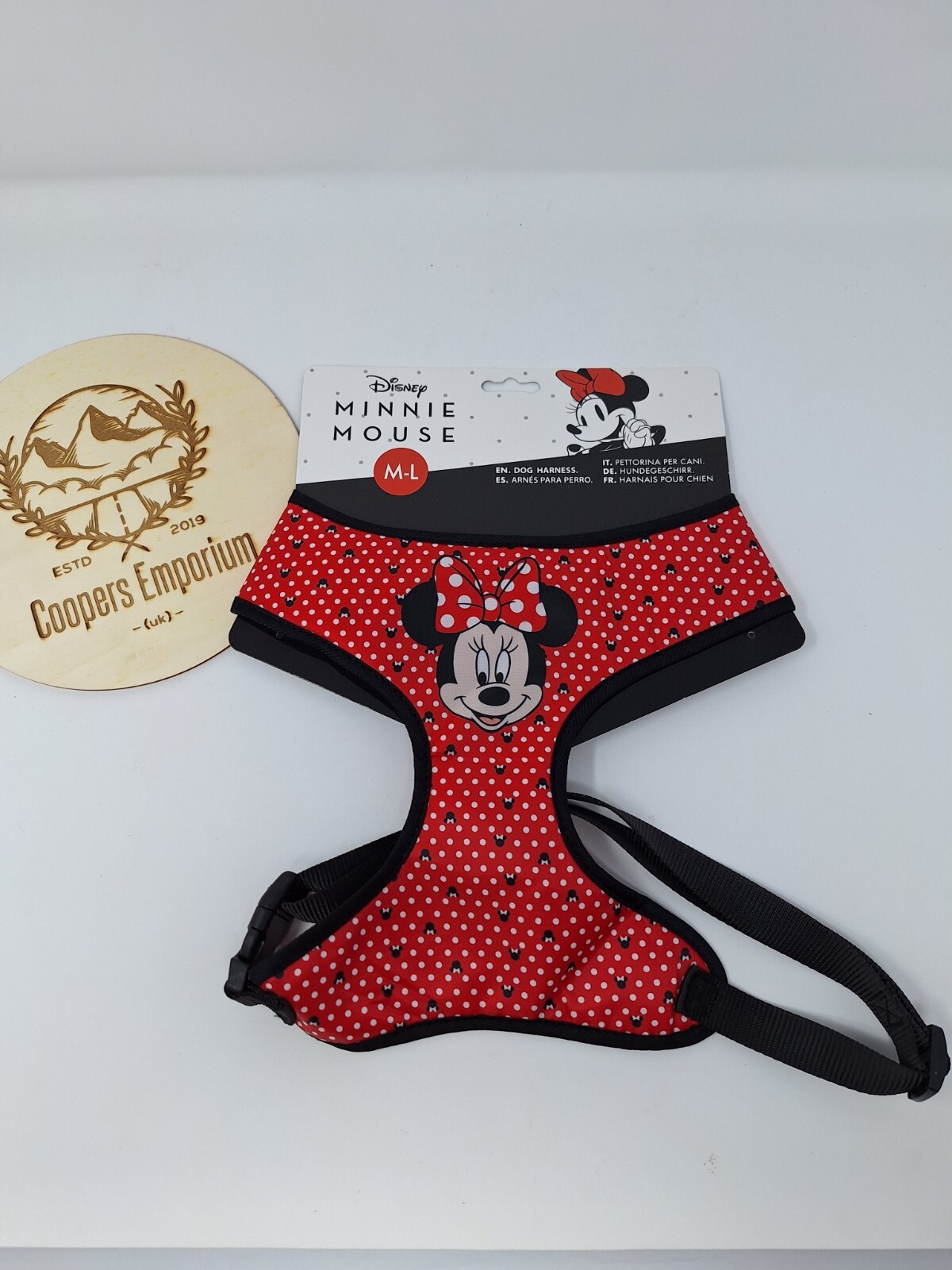 Arnés para perro Disney Minnie Mouse - talla M-L - nuevo