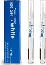 Venus Visage Teeth Whitening Pen 2 Pens , 20 Uses, Effective  Painless Mint 