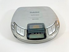 Classic CL401 Silver Dynamic Bass Boost Sound Portable CD Player - For Parts