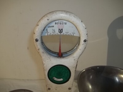 Vintage Detecto Gram 50 Series Industrial Mercantile Scale Working
