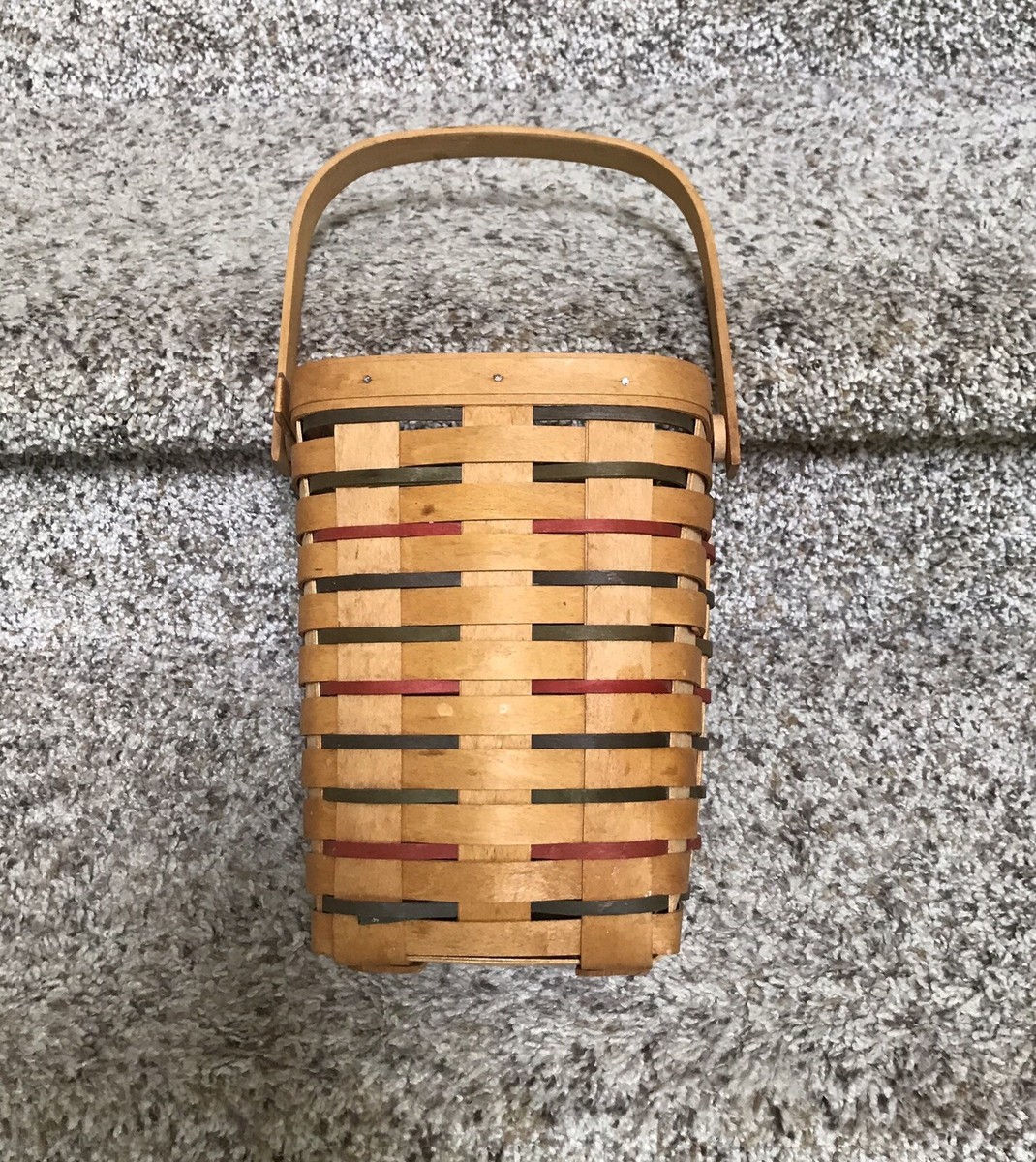 Longaberger SET OF 2~Oval Gathering & Large Peg Basket +