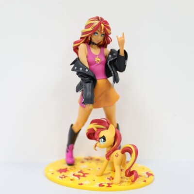 My Little Pony Sunset Shimmer Action Figure Bishoujo Princess 8in Statue Unboxed