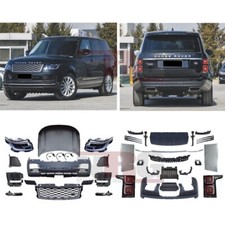 For 2013-2017 Range Rover Convert To 2018 Oe Style Body Kit Bumpers Lights