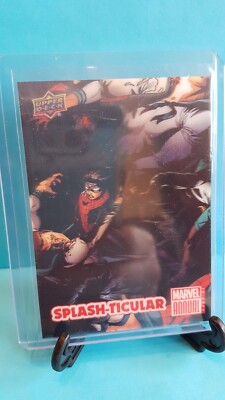 2020-21 - Upper Deck - Marvel Annual - Spider Woman - #1 - Splash-Ticular - TCG
