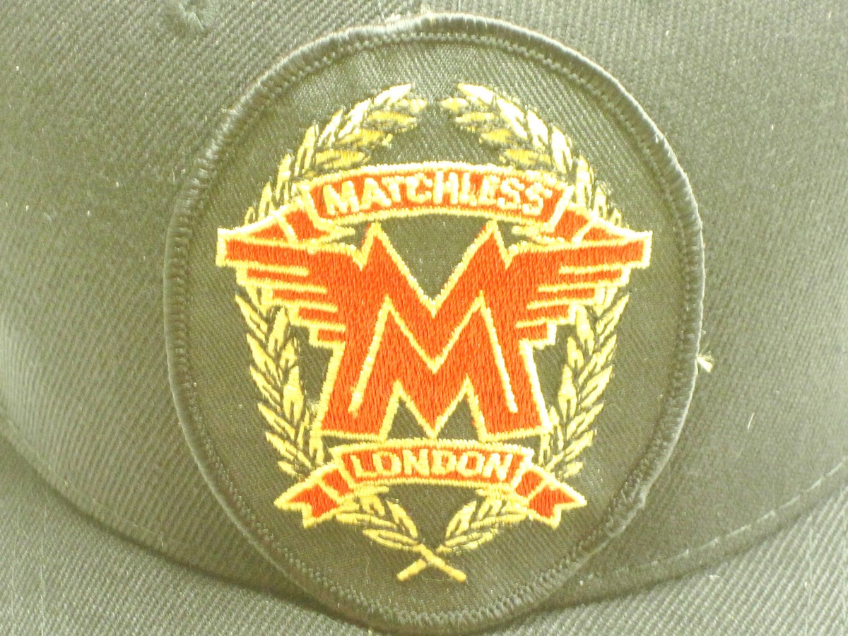 Matchless Hat baseball cap vintage british motorcycle patch