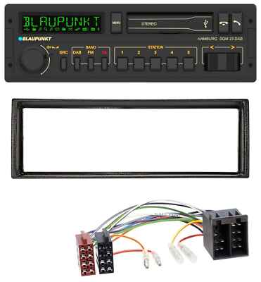 Blaupunkt USB DAB Bluetooth MP3 Autoradio für VW Golf 2 83-92 Jetta II 84-92 T4