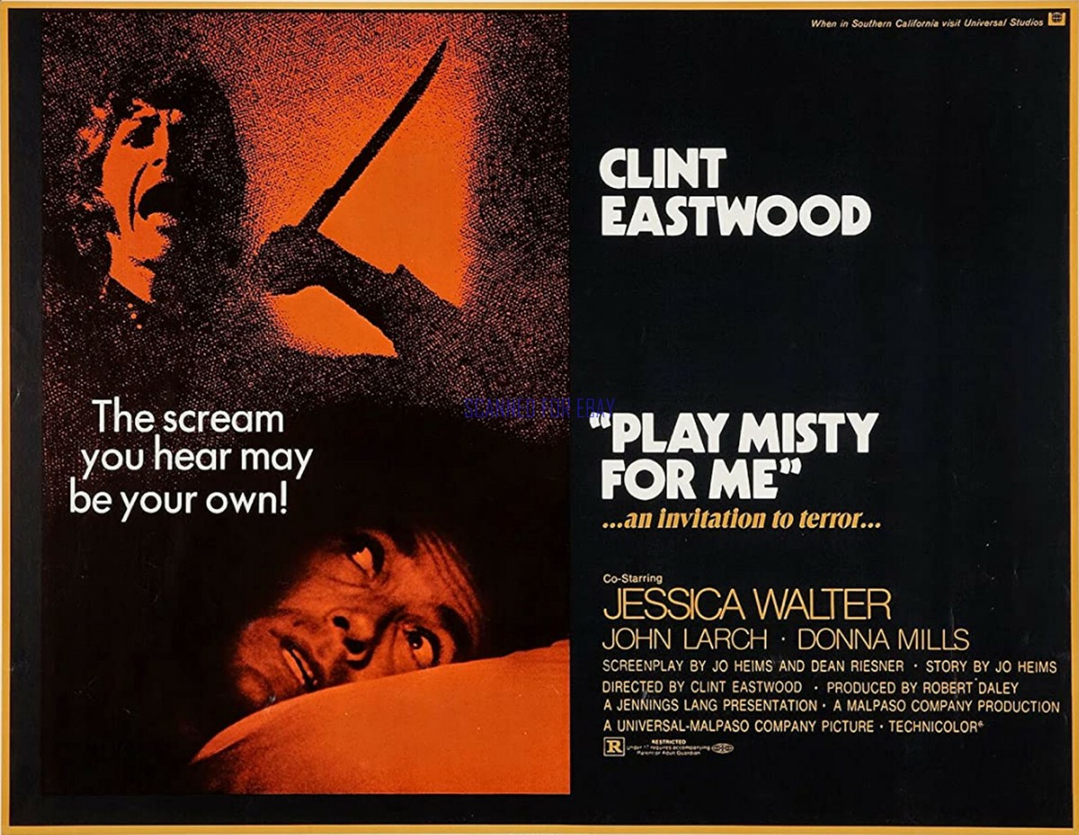 PLAY MISTY FOR ME CLINT EASTWOOD CLASSIC MOVIE POSTER PHOTO | eBay