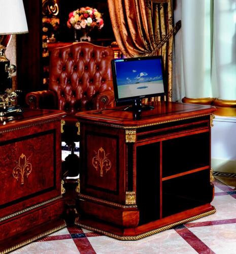 Elegant Design Antique Style Luxury Office Desk Walstreet Desks Baroque Tables - Afbeelding 1 van 7
