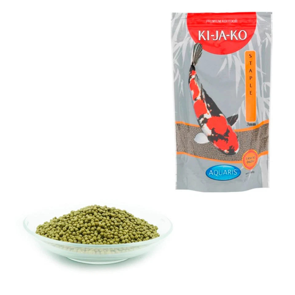 KI-JA-KO Koifutter Fischfutter für Koi Teich Pellets schwimmend Ganzjahresfutter 1 kg 3mm