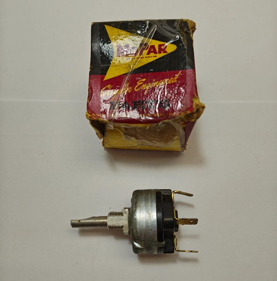 Interruptor de control de limpiaparabrisas de una sola velocidad Plymouth Savoy Belvedere 1959 1879266 nuevo en stock Foto 4 de 4