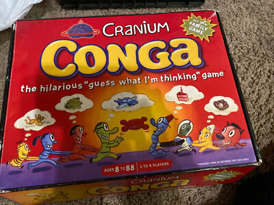 Cranium Conga Game (2003, Cranium Inc) No Clay Tested 12