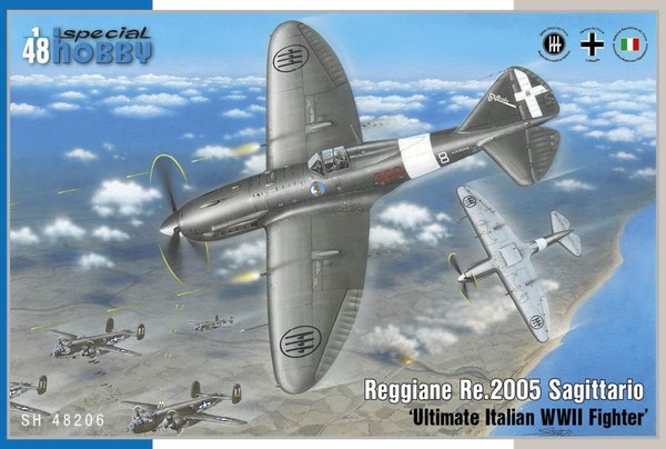 MW22 Special Hobby MPMSH48206 Reggiane Re 2005 Saggitario Flugzeug 1/48-image