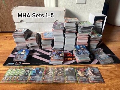 MHA Universus CCG Huge Lot Set 1-5