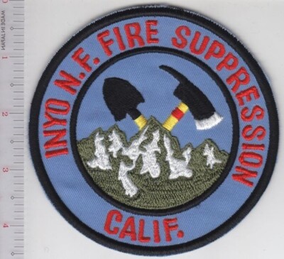 Hot Shot Wildland Fire Crew CA Inyo National Forest Fire Suppression No Tariff