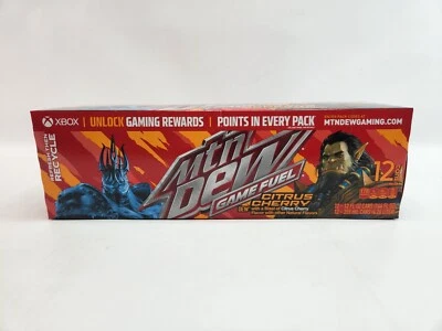 2024 Game Fuel Mountain Dew Citrus Cherry - 12 Pack Cans Halo Discontinued