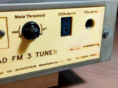 Original QUAD FM 3 Tuner Made in England - one of the world best