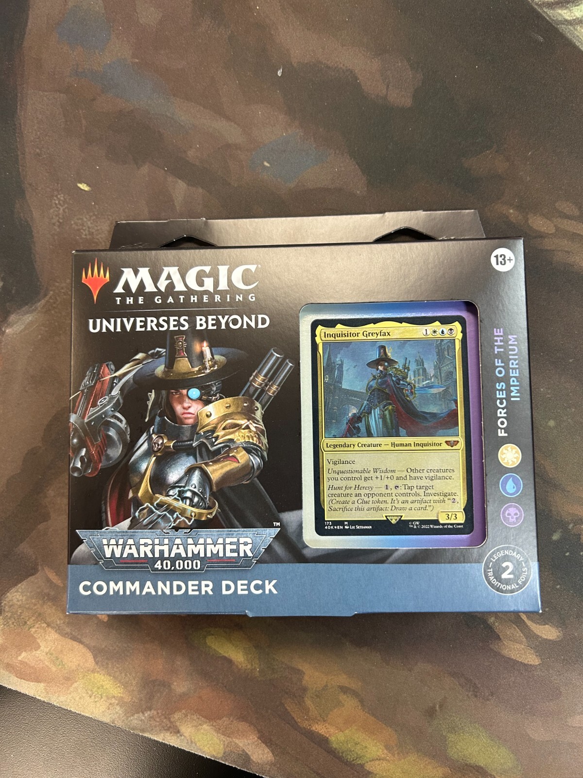 Magic the Gathering Universes Beyond Warhammer 40k Commander Decks eBay