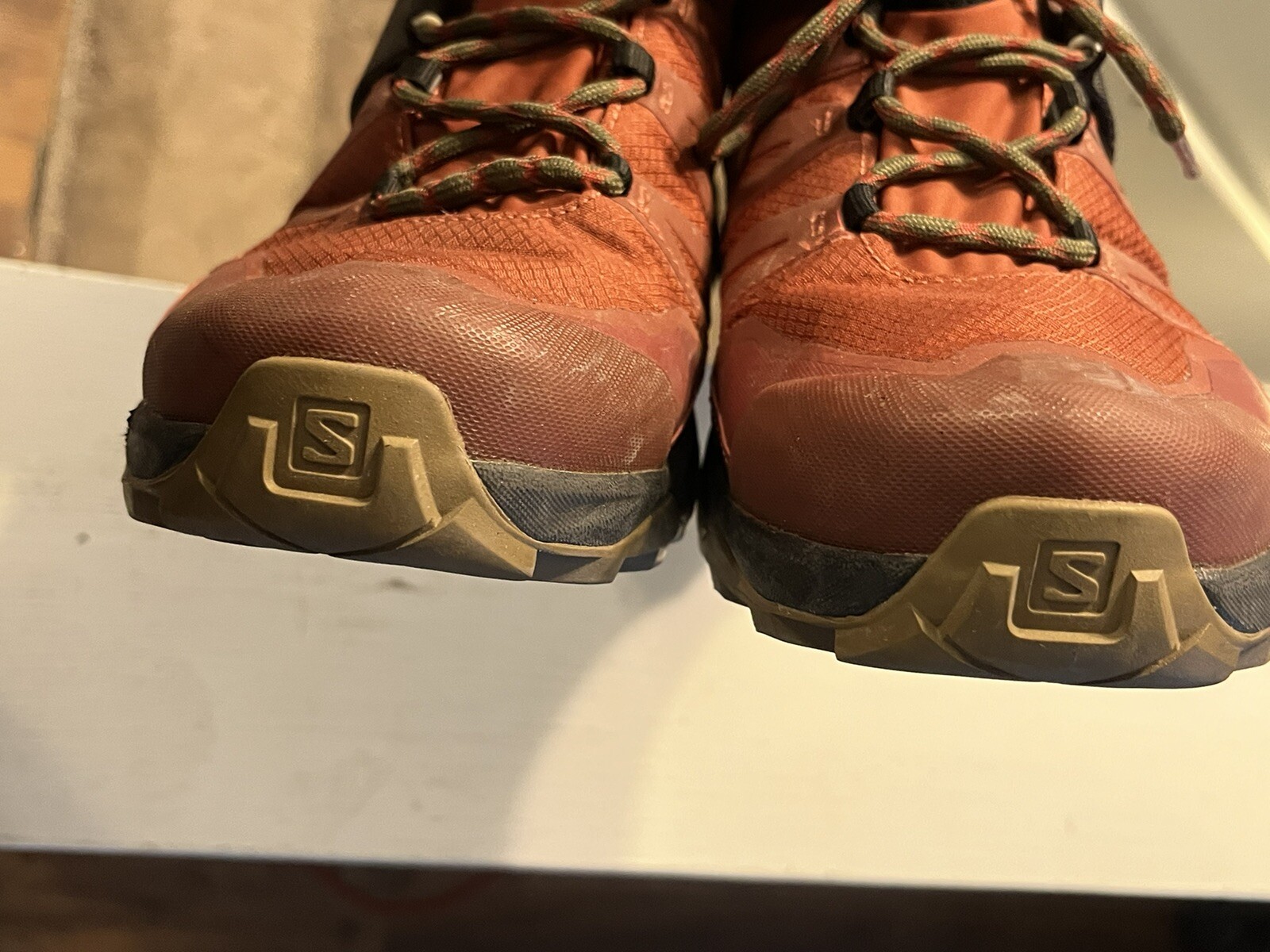 Scarpe da trekking Salomon X Ultra 4 Gore Tex marrone nero 473527 da uomo taglia 11 5 BELLE!!