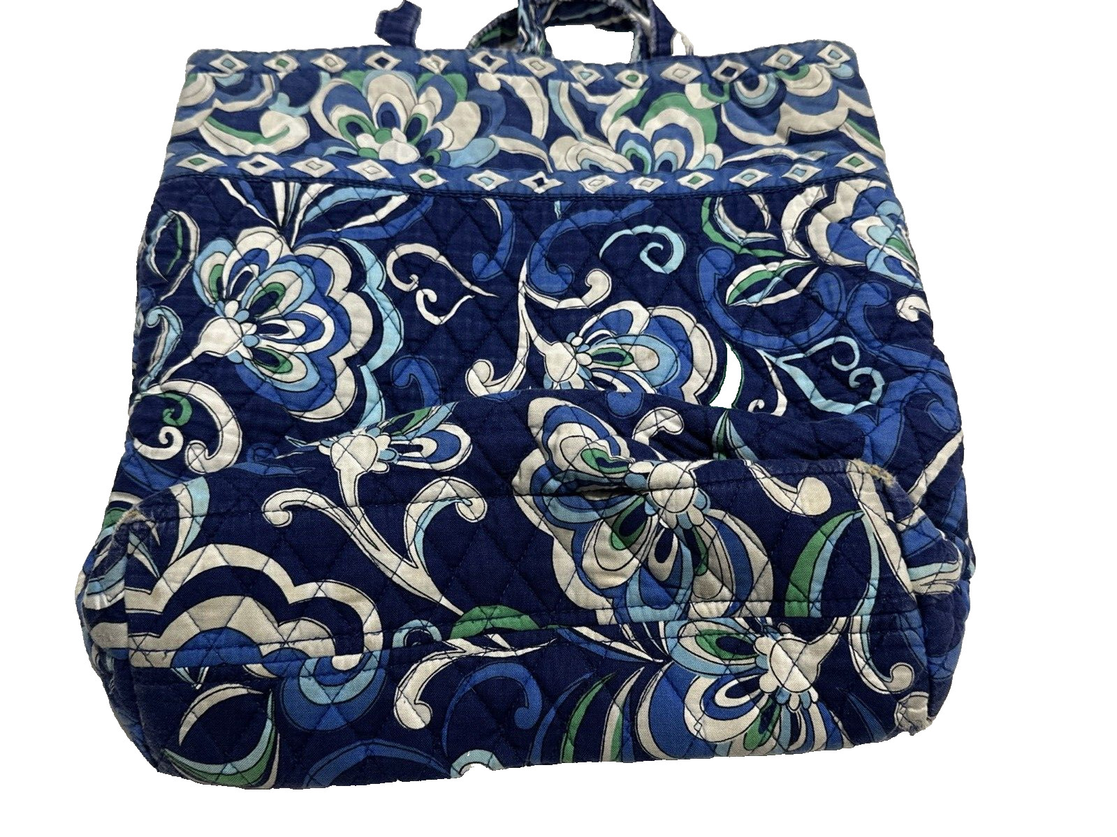 Three Vera Bradley Java Blue & Mediterranean Blue… - image 16