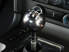 Vms Gunmetal Cnc Billet Racing Shift Knob For 05-14 Ford Mustang 12x1.25mm 6 Sp