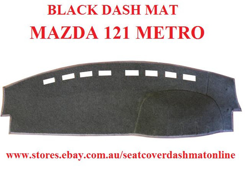 DARK GREY DASH MAT, DASHMAT,DASHBOARD COVER FIT MAZDA 121 METRO 1998-2002 - Picture 5 of 6