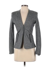 Etam Women Gray Blazer 8 Uk