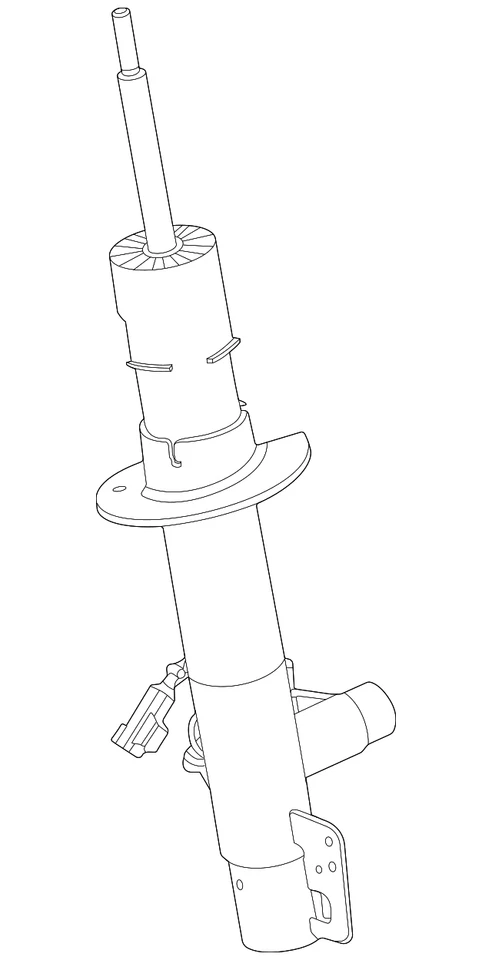 Genuine Ford 2020-2024 Lincoln Aviator Suspension Strut LC5Z-18124-C — 第 4/4 张图片