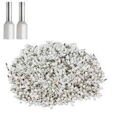 1000 PCS AWG 22/0.5mm Wire Ferrules Insulated Copper Crimp Connectors, Crimp Pi