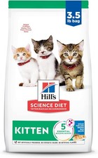 Science Diet Kitten Premium Nutrition Dry Food Ocean Fish & Rice, 3.5 lb 8.57 per pound