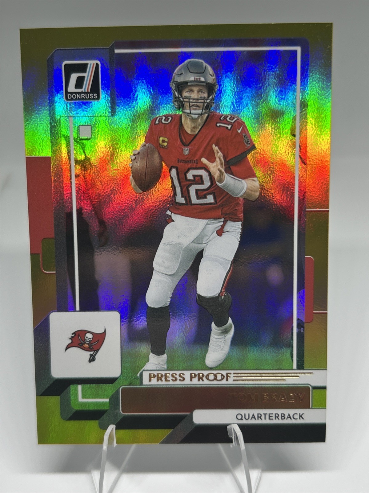 2022 Panini Donruss - Tom Brady #255 Press Proof Premium Buccaneers