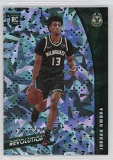 2020 Panini Revolution Rookies Chinese New Year Emerald 12/88 Jordan Nwora h8k