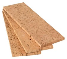 Korkpad 30&times;10cm aus Naturkork &ndash; St&auml;rke 5mm / 10mm &ndash; f&uuml;r Basteln & Instrumente