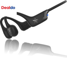 Open-Ear Bluetooth Bone Conduction Sport Headphones Sweat Resistant Wireless Ear