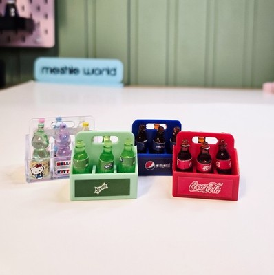 Miniature Soda, Pop, Drink Set, Hello Kitty